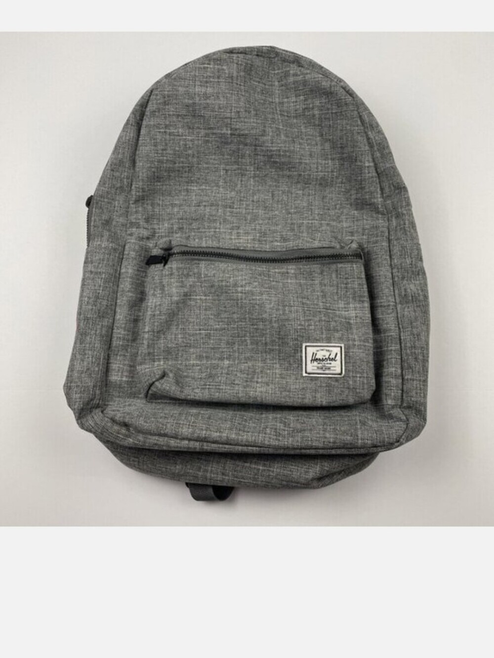The Herschel Mini Backpack In Grey Color Striped Interior Blk Dots